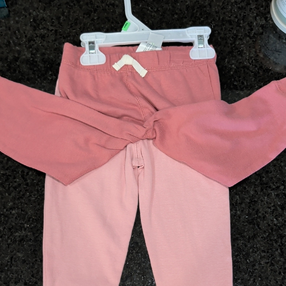 Carter's Dusty Pink 2 Set Leggings